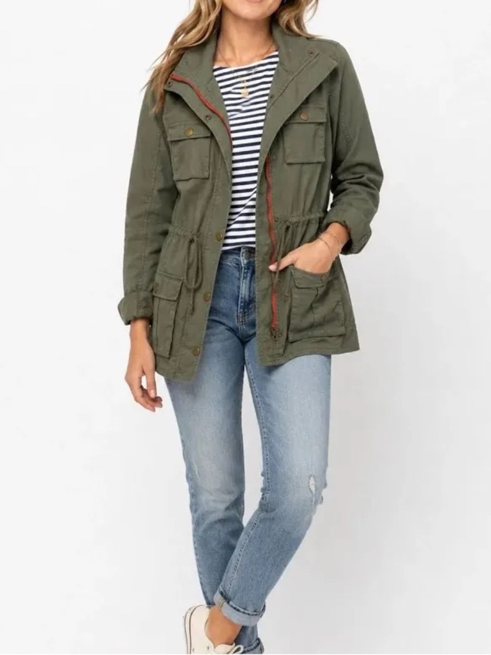 41 Hawthorn Chaplin Hooded Anorak Jacket
